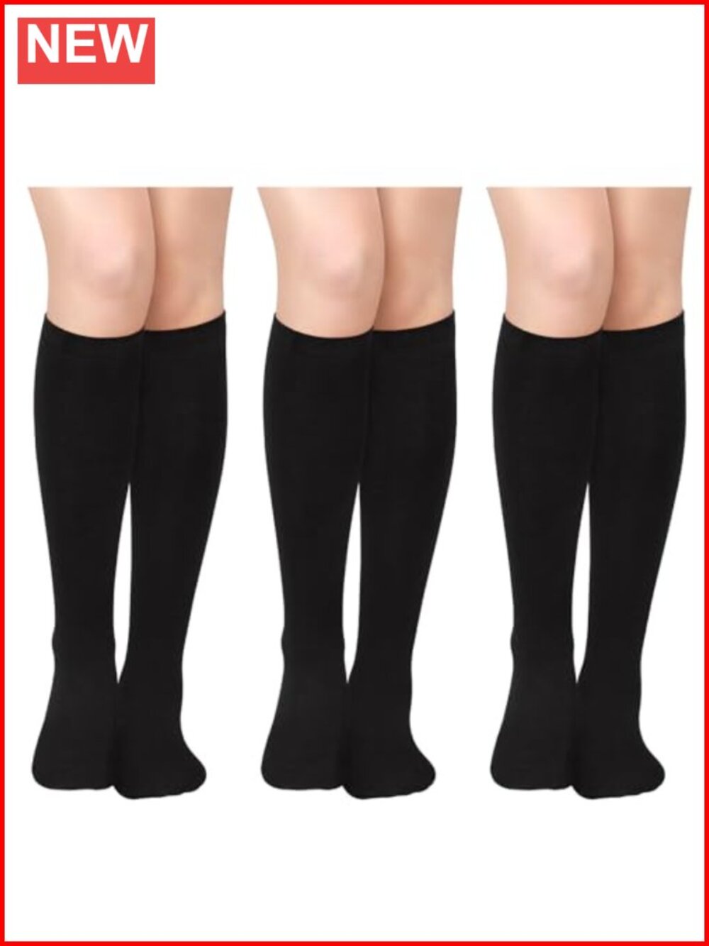 Knee High Socks for Women Cotton Long Sock Tall Sock Halloween Costume Stockings